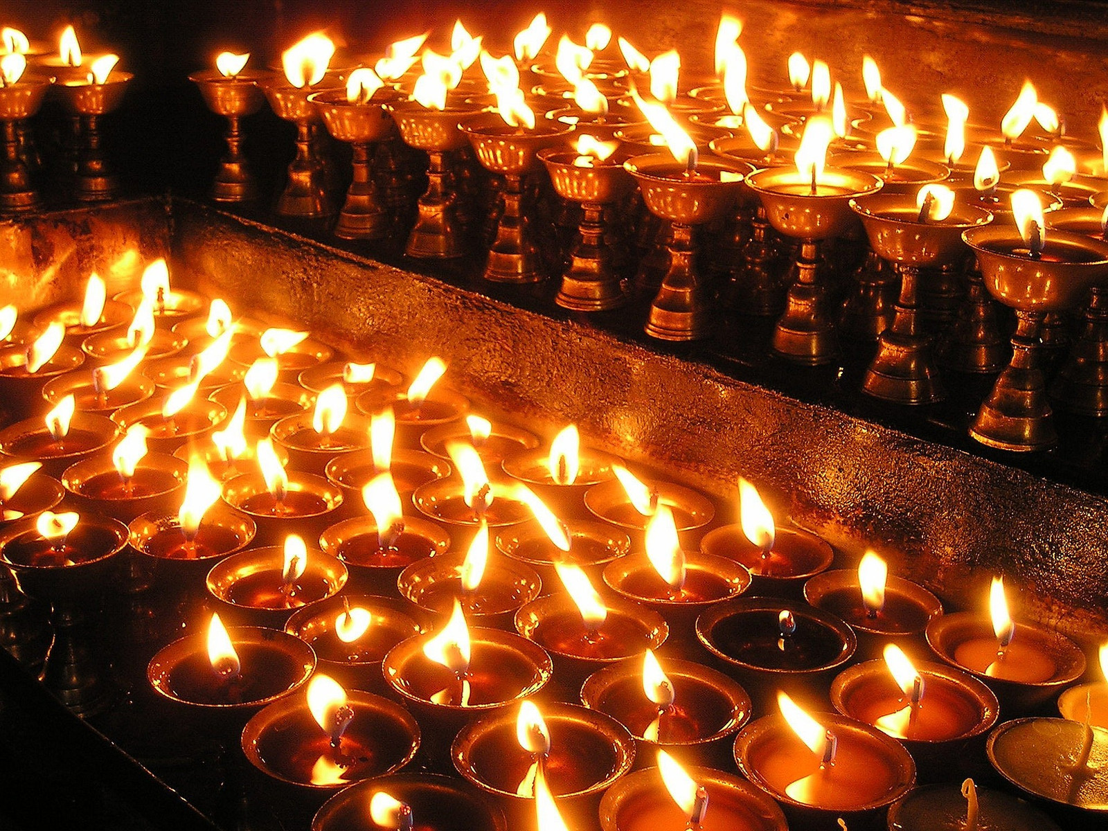 tealights, diya