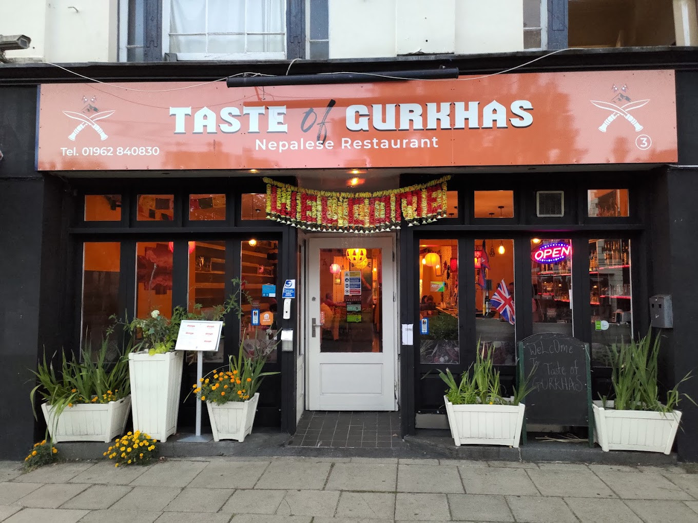 Nepalese and Asian restaurant in Winchester 