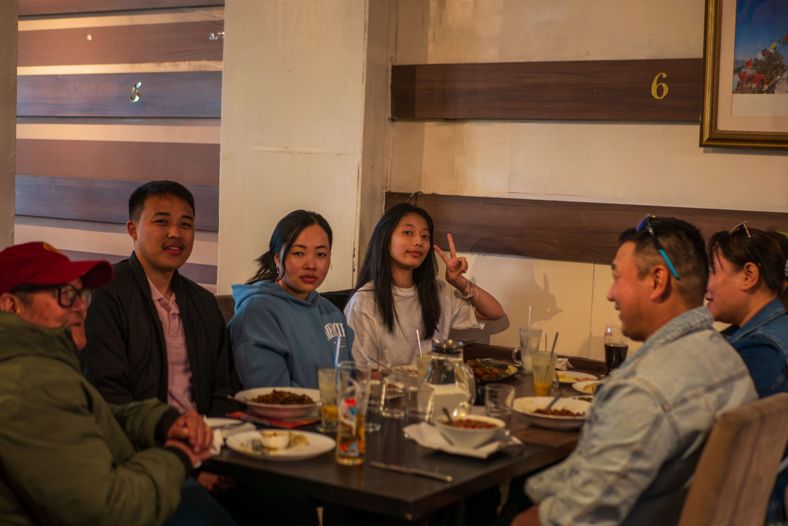 Customers in Winchester at Taste Of Gurkhas